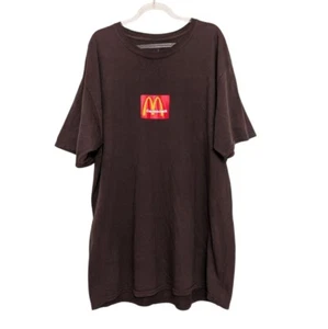 Cactus Jack Travis Scott McDonalds Sesame T Shirt Mens Size Large Brown Cotton - Picture 1 of 7
