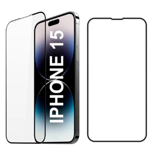 Full Cover Tempered Glass For iPhone 15 14 13 12 Pro Max Screen Protector Guard - Zdjęcie 1 z 39