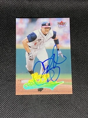 Casey Blake Cleveland Indians Signed Auto 2004 Fleer Ultra Card #60 ~ COA - Image 1 of 3