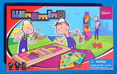 Winomino Wooden Puzzle Game - 2007 Gigamic Fun & Educational : COMPLETE - Image 1 of 4