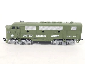 Model Power United States Army DOD 113 EMD F2A Diesel Loco #96813 Scala HO - Foto 1 di 10