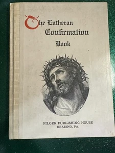 1911 Book Lutheran Confirmation Book LOOK - Imagen 1 de 4