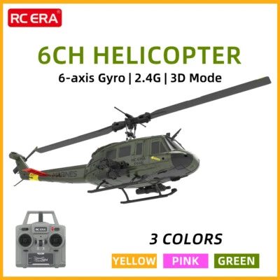 RC ERA C032 1:48 Huey Helicopter UH-1 6-axis Gyro 6CH 3D  Brushless Motor - Image 1 of 4