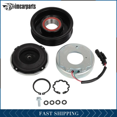 A/C AC Compressor Clutch Kit 2015-2023 For Chevrolet Silverado 2500 3500 HD 6.6L - Image 1 of 4