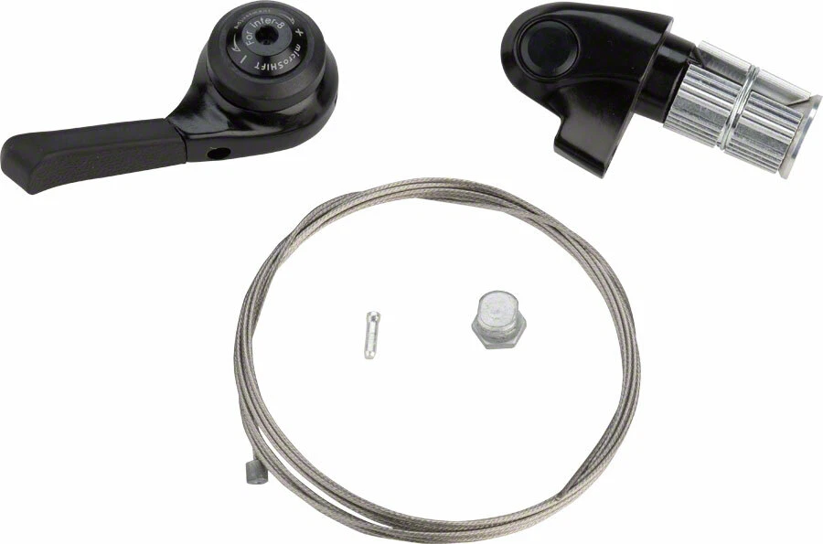 microSHIFT Internal Gear Bar End Shifter, Shimano Alfine 8 Compatible - Image 1 of 1