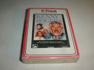 Kenny Rogers DUETS Kim Carnes 8 Track Tape SEALED 1984 Country Pop SHEENA EASTON - Picture 1 of 6