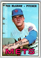 1967 Topps Tug McGraw New York Mets #348 VG-EX