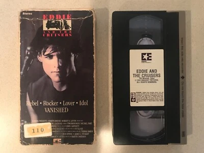Eddie and the Cruisers (VHS, 1984) Michael Pare, Tom Berenger - Image 1 of 4