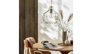 Ciondolo in vetro fossetta Habitat Ori - trasparente - Foto 1 di 8