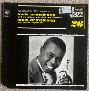 RARE Louis Armstrong with Blues singers 1926-28 12" LP NM - Picture 1 of 5