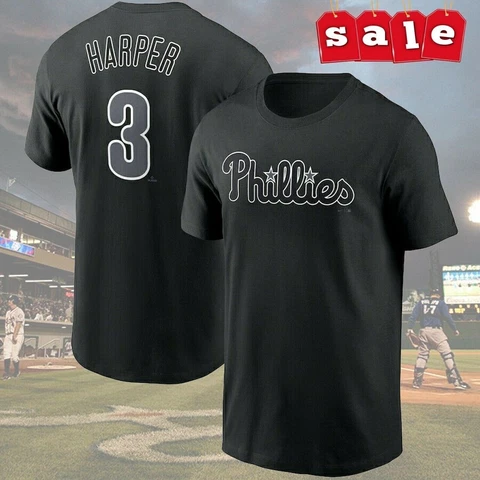 Bryce Harper Philadelphia Phillies Player T-Shirt Gift Fan S-3XL Cover