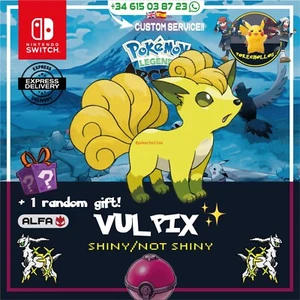 ✨VULPIX✨ | pokemon leyendas Arceus 🏞️ / Legends Arceus 🌋 - Picture 1 of 3