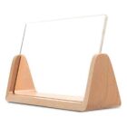 1X(U-Shaped Acrylic Photo e Solid Wood Home Desk Decoration for Office/