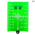 1Pcs Laser Target Card Plate For Green/Red Laser Level Suitable For Line Lasers