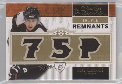 2008 O-Pee-Chee Premier Remnants Gold Spectrum Triple /35 Mike Richards #PR-MR - Image 1 of 2
