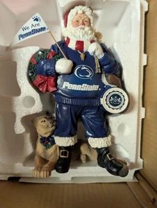 Penn State Nittany Lions Danbury neuwertig Weihnachtsmann Figur Neu in OVP - Bild 1 von 4