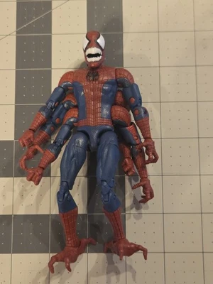 Marvel Legends Doppelganger Spiderman Molten Man BAF Wave Loose Foto 1 de 4