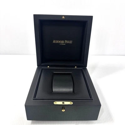 [Casi Como Nuevo] Caja de Almacenamiento de Reloj Audemars Piguet Original Estuche de Madera Verde de JP Foto 1 de 4