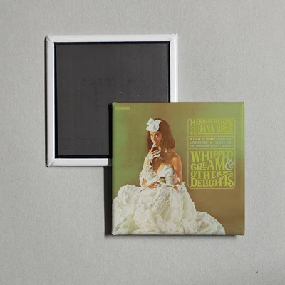 Herb Alpert & The Tijuana Brass - Whipped Cream Album Cover Locker Fridge Magnet