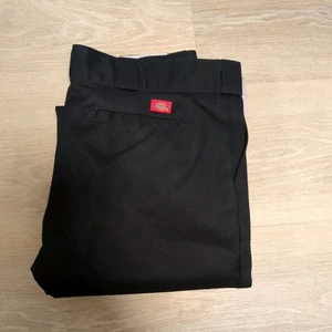 Pantalone da lavoro donna Dickies 774 taglia 8 alto nero vestibilità originale gamba dritta nuovo - Foto 1 di 6