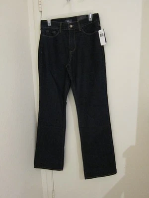 NYDJ 'Modern Boot' Embellished Stretch Denim Jeans. Black, Women's Size 6. NWT!! - Image 1 of 4