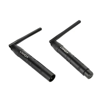 Lixada 2.4G ISM DMX512 Wireless XLR Transmitter Receiver For Stage - Image 1 of 4