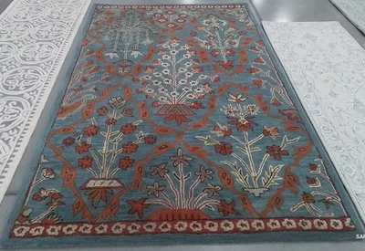 Alfombra Mancha Trasera AZUL/ÓXIDO 5'-0" X 8'-0", Precio Reducido 1172792573 WYD206A-5 Foto 1 de 4