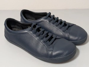Birchbury Bramfords Zapatos Para Hombres 11 Azul Cuero Minimalista Descalzo Sin Cordones - Imagen 1 de 10