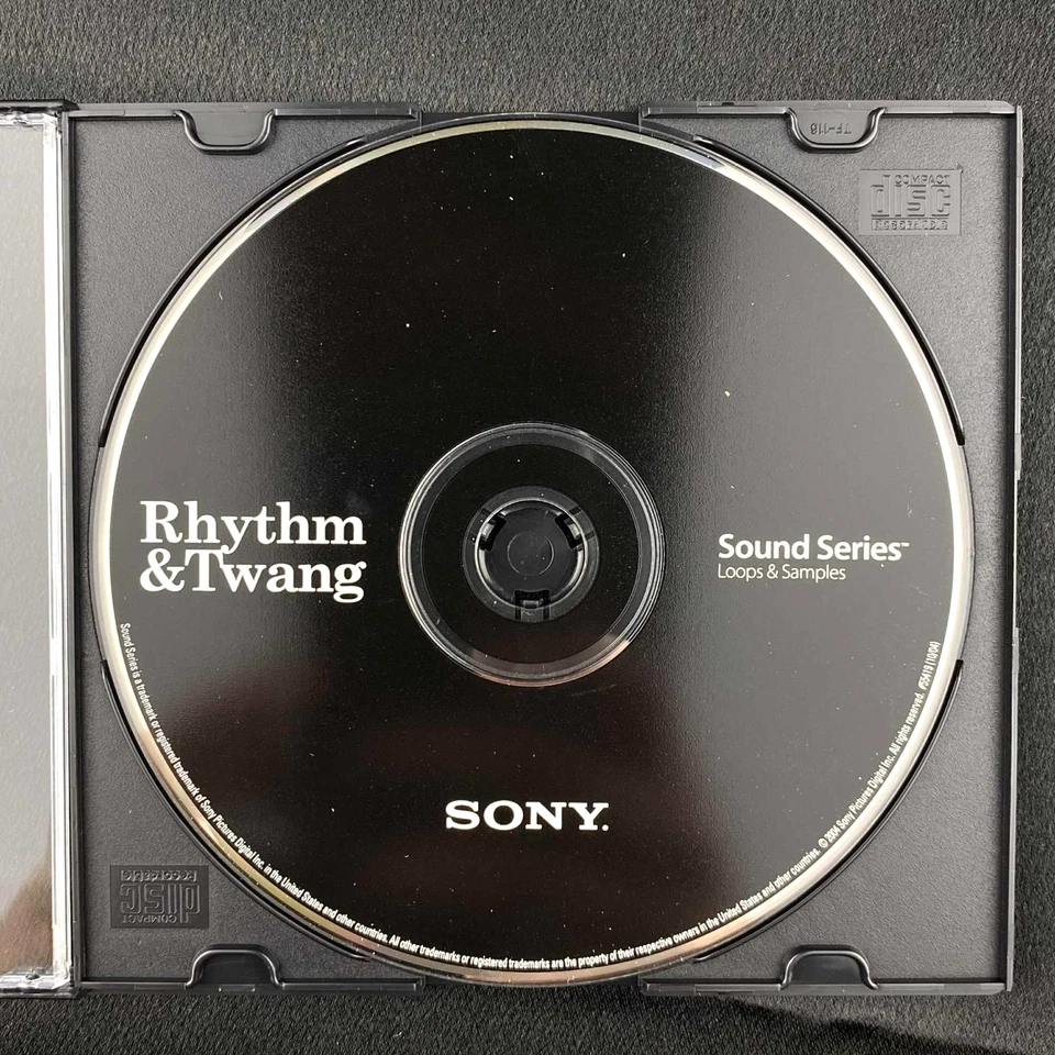 Sony Sound Series Loops & Samples Rhythm & Twang Disc CD-ROM - Image 1 of 1