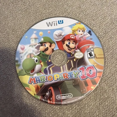 Disco Mario Party 10 Nintendo Wii U solo probado Foto 1 de 2