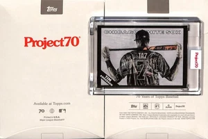 2021 TOPPS PROJECT 70 #514 TIM ANDERSON - CHICAGO WHITE SOX - LAUREN TAYLOR - Picture 1 of 2