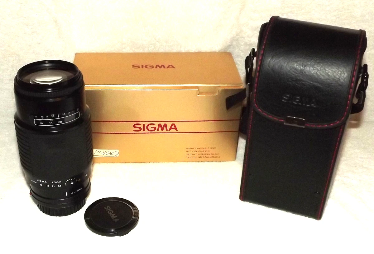 Sigma 75-300mm Focal Camera Lenses for sale | eBay