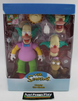 Super7 The Simpsons Ultimates Krusty the Clown Action Figure NIB - Image 1 of 4