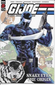 G I Joe A Real American Hero Snake Eyes The Origin #1 IDW 2nd print Storm Shadow - Picture 1 of 2