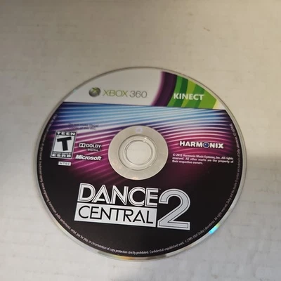 Dance Central 2 (Microsoft Xbox 360) Disc Only (Resurfaced) - Image 1 of 2