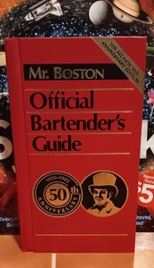 Mr. Boston Official Bartender’s Guide 1984 Hard Cover Recipe Book - Picture 1 of 2