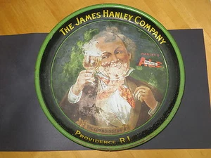 Beer Tray Hanleys Peerless Ale “The Connoisseur” Prov. RI  1940's  USA Barware - Picture 1 of 7