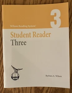 Student Reader 3 Wilson Reading System 2008 3rd Ed. ISBN 9781567780697 - Picture 1 of 1