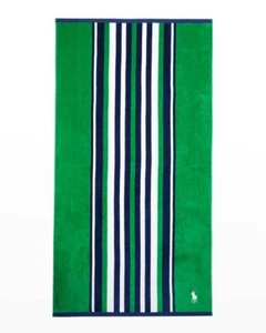 Polo Ralph Lauren Home Luwin Strandtuch 35"" x 66""/168 cm x 89 cm neu mit Etikett - Bild 1 von 3