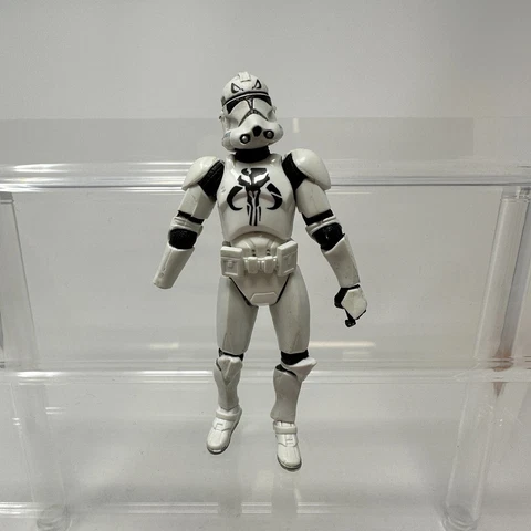Star Wars Clone Trooper Mandalorion Republic Elite Forces 3.75" *MISSING HAND Cover