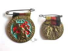 East german DDR GDR army NVA medal badge 1958 sports festival Warsaw Pact