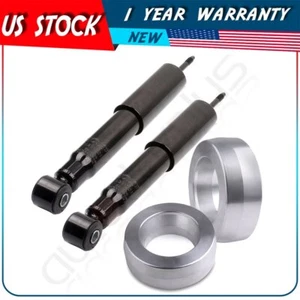 For Dodge Ram 1500 2500 2" Front Leveling Lift Kit & Strut Shocks 1994-2001 2002 - Picture 1 of 12