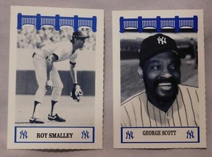 New York Yankees Wiz Baseball Card S to Z Pick one