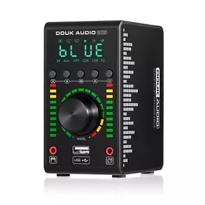Mini Digital Amplifier with Bluetooth COAX/OPT Stereo Audio Amp 24Bit/192K 100W - Picture 1 of 10