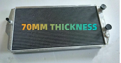 Fit AUDI 200 C3 QUATTRO 3B 20V TURBO 1989-1991 70mm aluminum radiator W/O AUX Foto 1 de 4