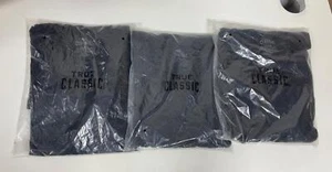 3 Pack True Classic V Neck Mens T Shirt, Premium Fitted, Black, XXL - Picture 1 of 1
