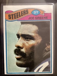 1977 Topps - #405 Joe Greene Steelers Near Mint Pittsburgh Steelers - Bild 1 von 2