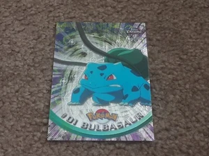 BULBASAUR #01, Series 1 - 2000, Topps TV Chrome Pokemon Card . - Picture 1 of 4