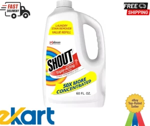 Shout Triple-Acting Stain Remover Liquid Refill 60 fl oz - Bild 1 von 8