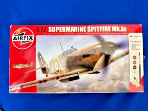 SUPERMARINE Mk.1a SPITFIRE 1:72 Airfix Model Kit A68206 SEALED CONTENTS - Photo 1/3